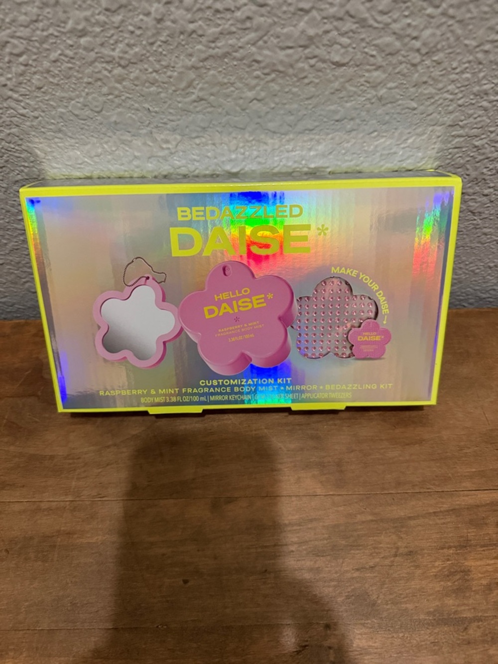 Bedazzled Daise Customization Kit - Pink & Holographic